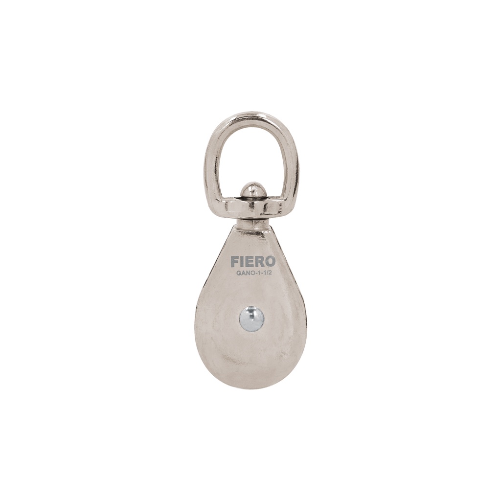 Garrucha metálica para noria de 1-1/2', Fiero