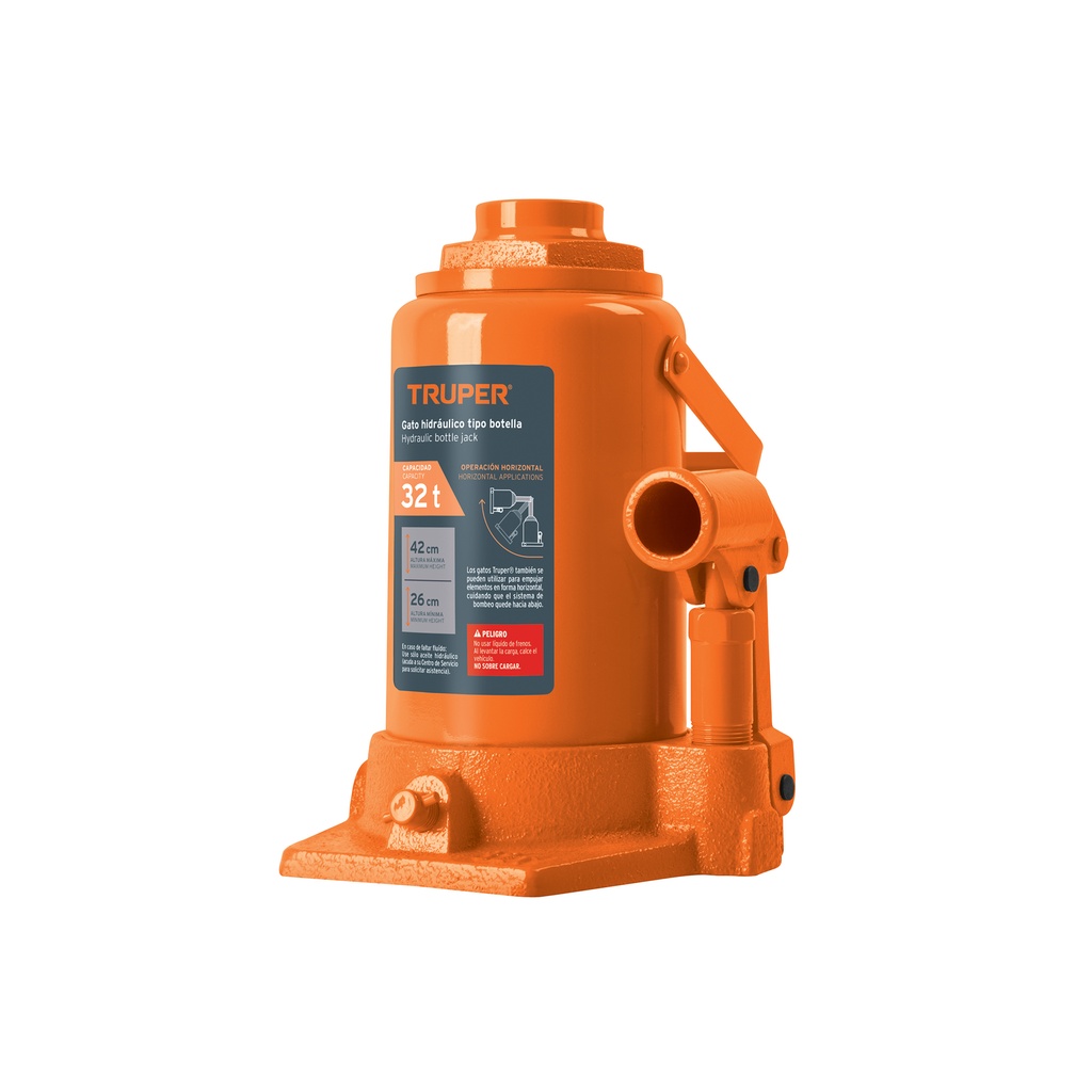 [T14819] Gato hidráulico de botella de 32 Ton, Truper