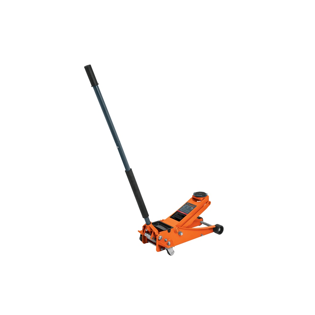 [T14806] Gato hidráulico profesional de patín, 3 ton, elevación rápid