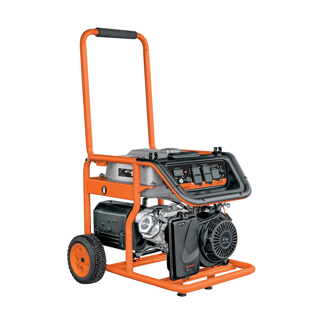[T15343] Generador portátil 4.5 kW motor a gasolina, Truper