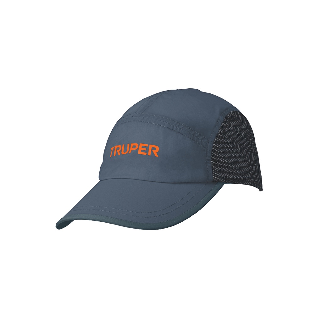 [T60435] Gorra Truper color gris, 100% poliéster respirable