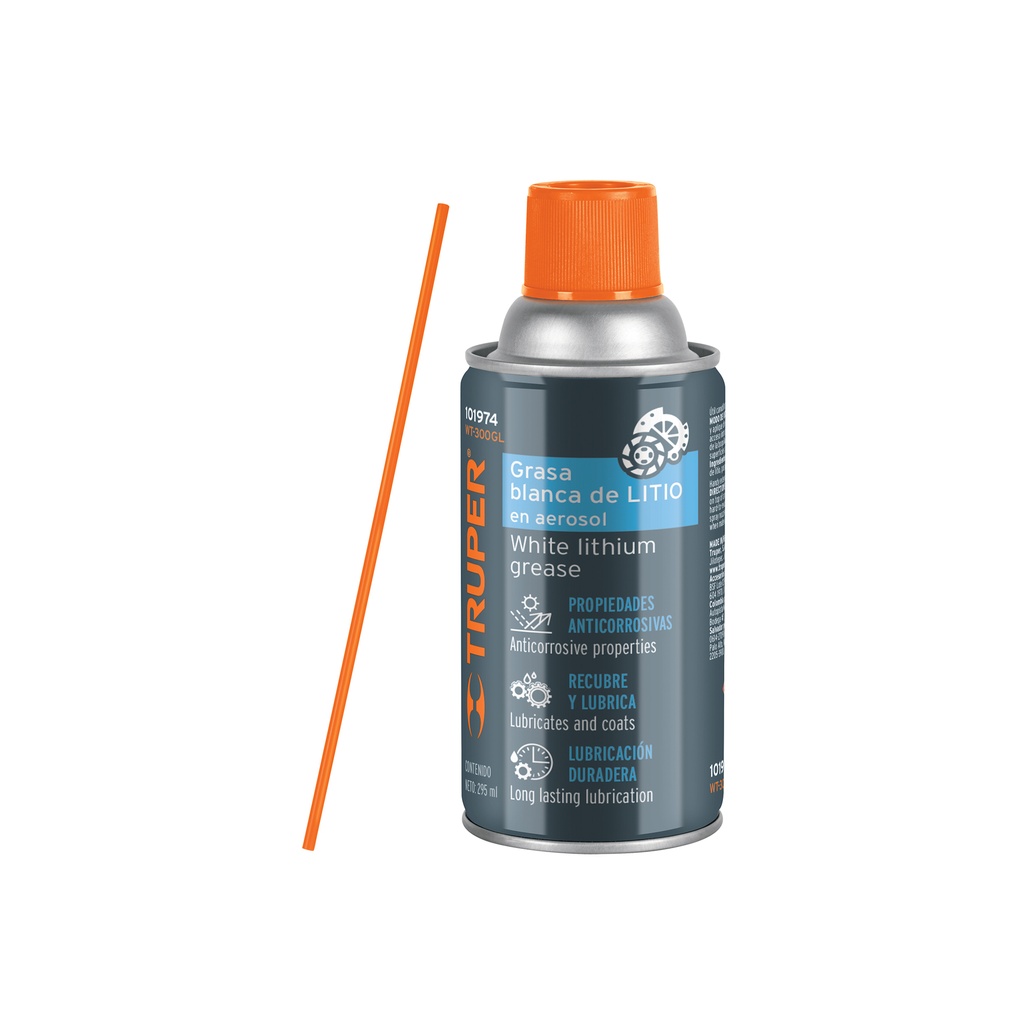 [T101974] Grasa blanca de litio en aerosol 295 ml, Truper