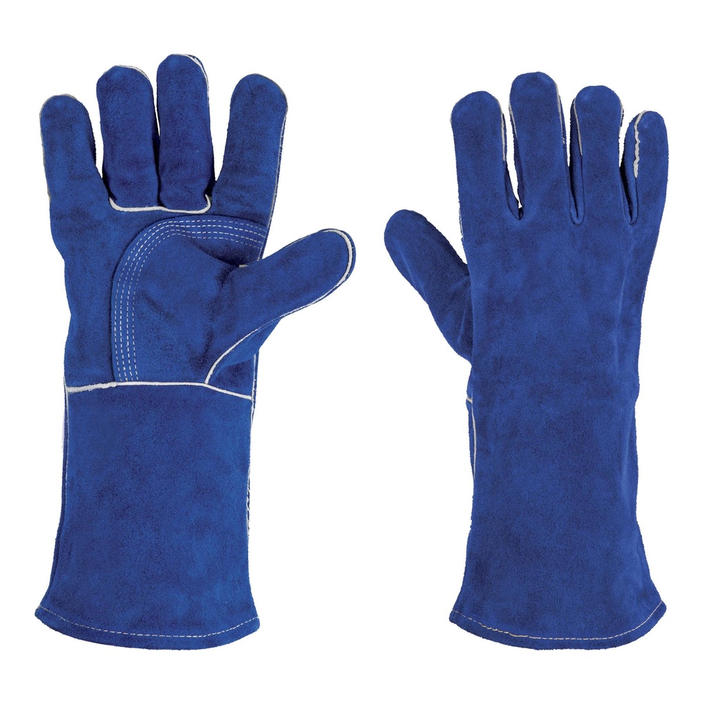 Guantes azules reforzados para soldador, Truper - Pag 446