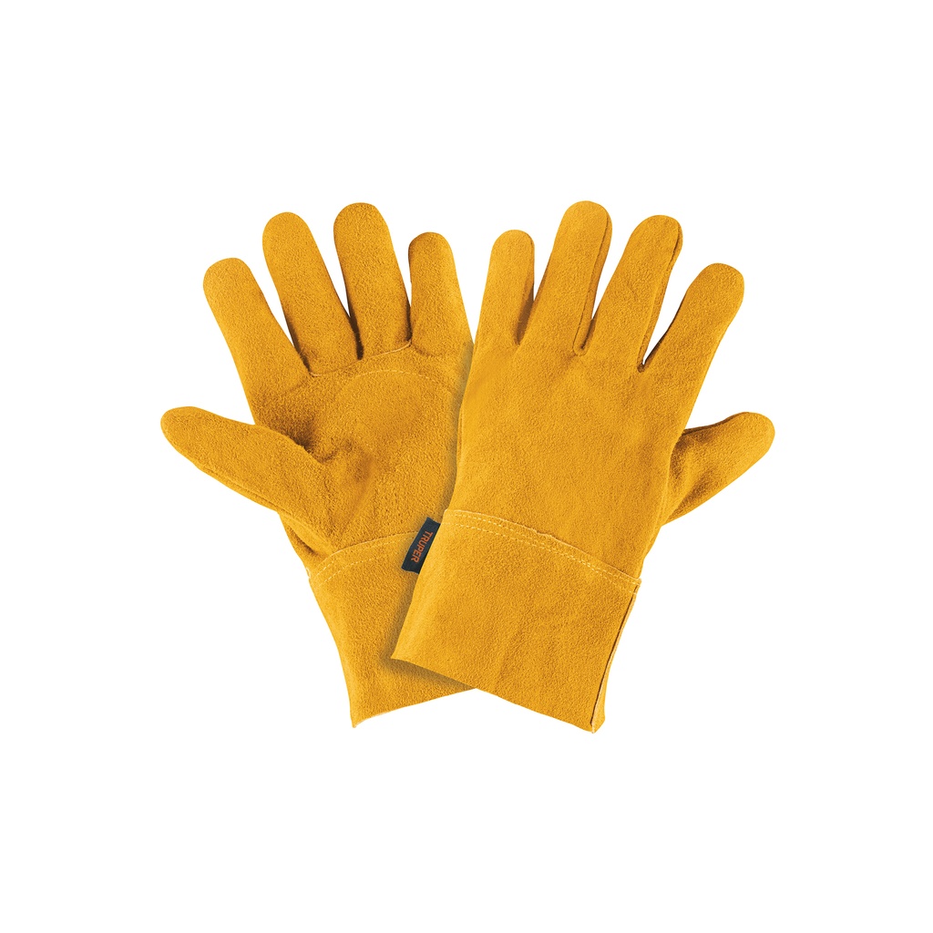 Guantes de carnaza, cortos, unitalla, Truper