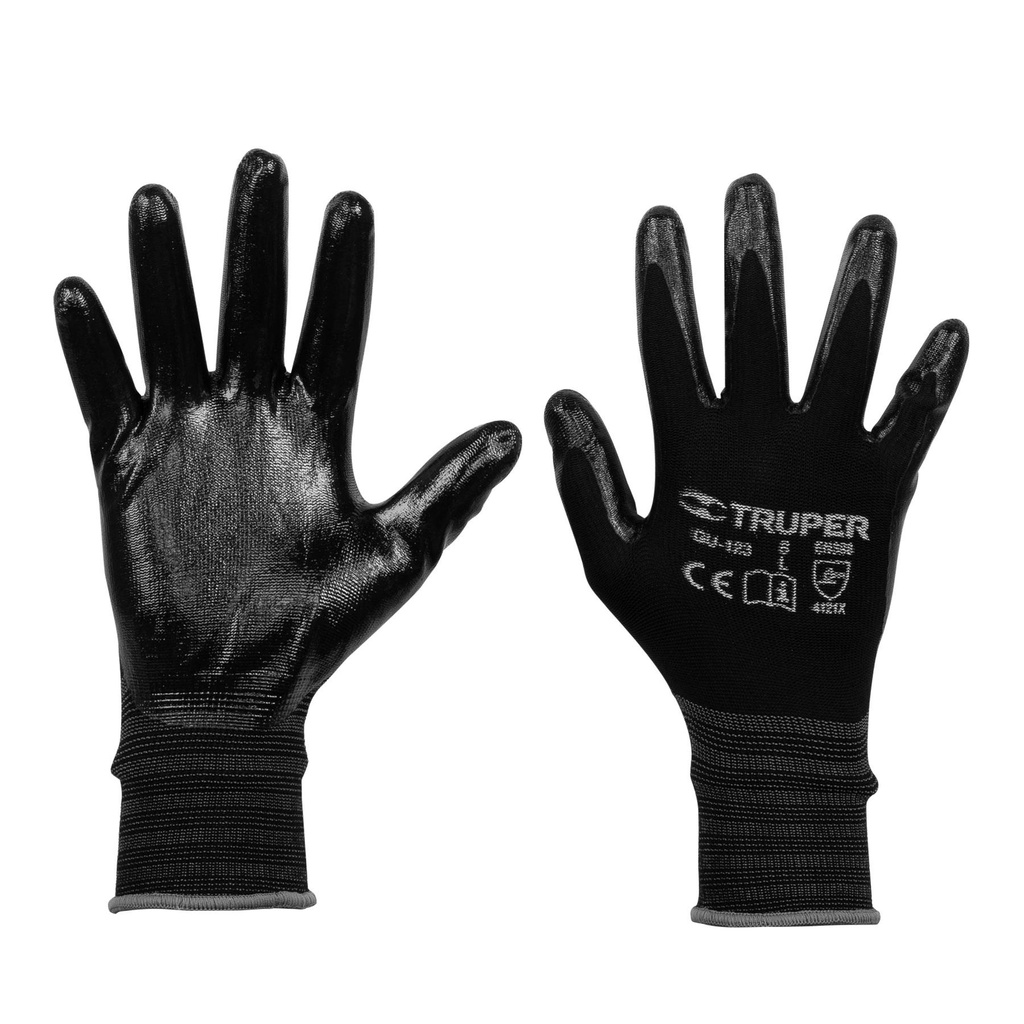 Guantes de nylon recubiertos de nitrilo, G, Truper - Pag 449