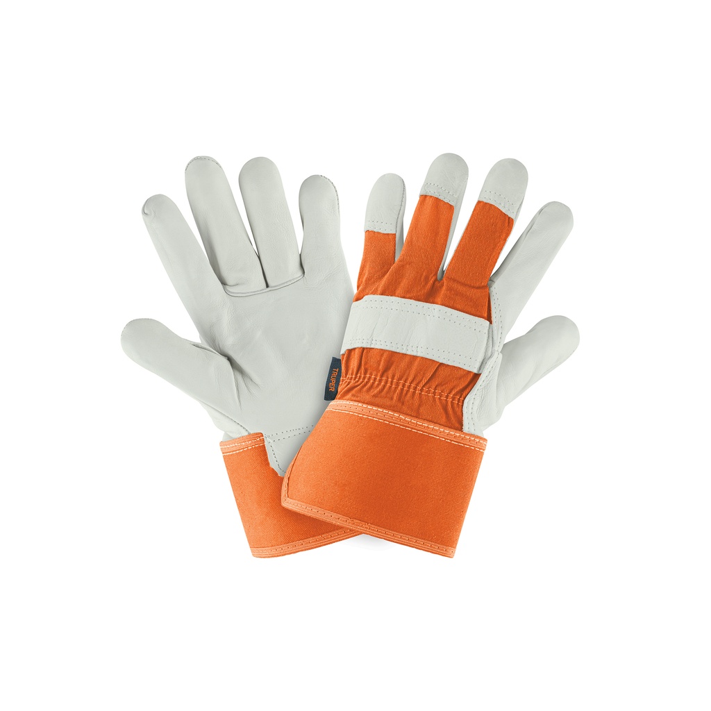 Guantes de piel de res y dorso de loneta, Truper - Pag 345