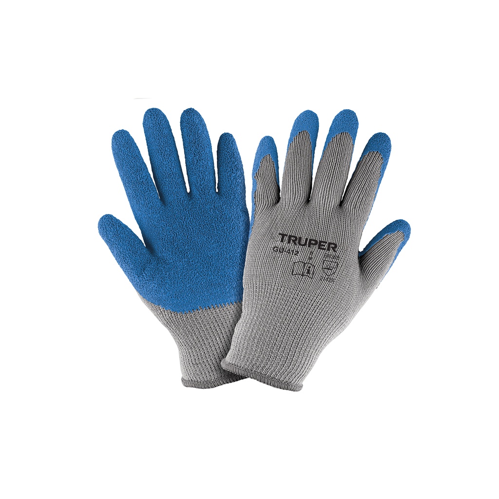 [T15266] Guantes de poliéster recubiertos de latex, M, Truper