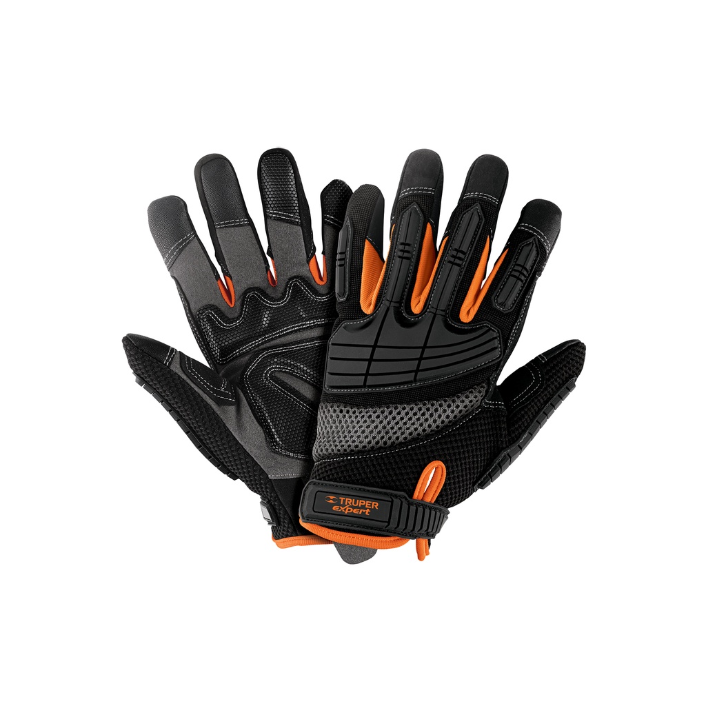 Guantes para mecánicos con protección anti-impacto, Truper