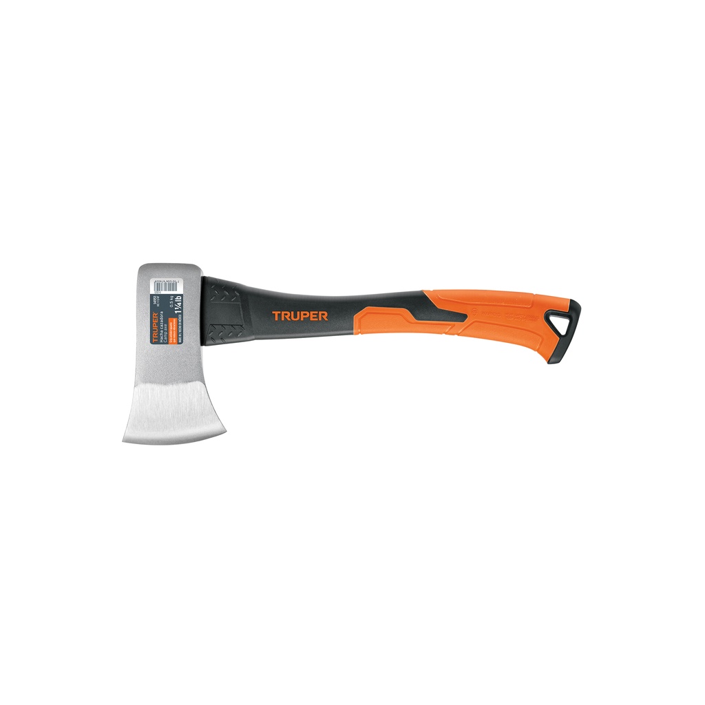 [T14951] Hacha cazadora 1-1/4 lb, mango fibra de vidrio 14', Truper