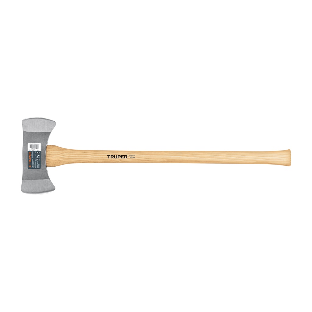 Hacha doble Michigan 3-1/2 lbs, mango de hickory 35', Truper