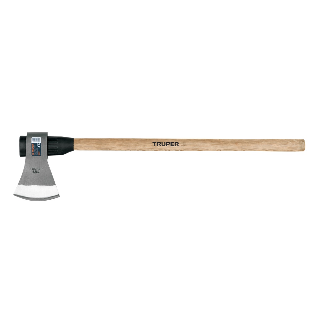 Hacha labor entera 4 lb con mango de madera de 36',Truper - Pag 174