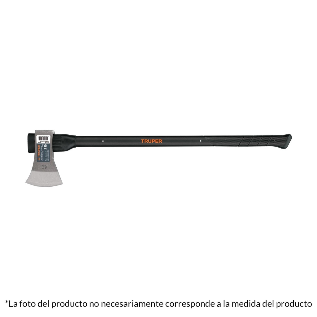 Hacha labor entera 4 lb mango de 36', Truper - Pag 225