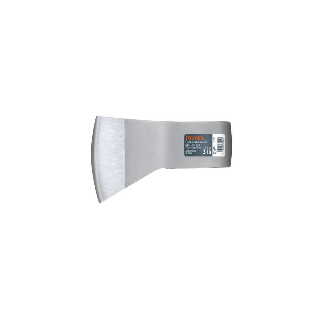 Hacha media labor 3 lb sin mango, Truper - Pag 174