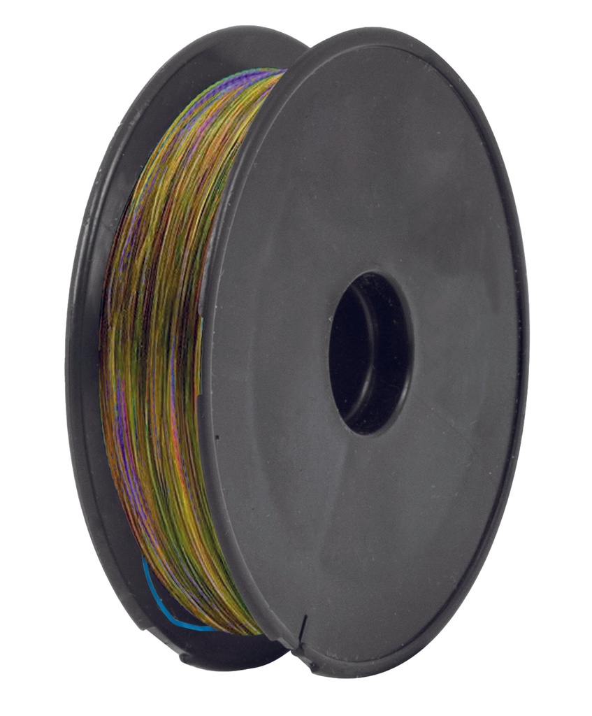 Hilo de Nylon para pesca 0.35 mm multicolor, 100m