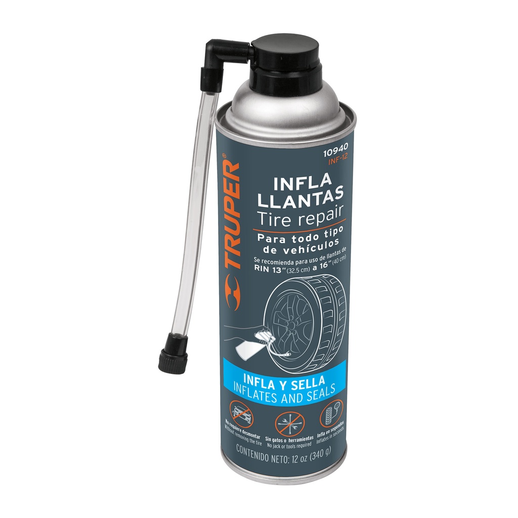 [T10940] Inflallantas de 12 oz (340 g), Truper