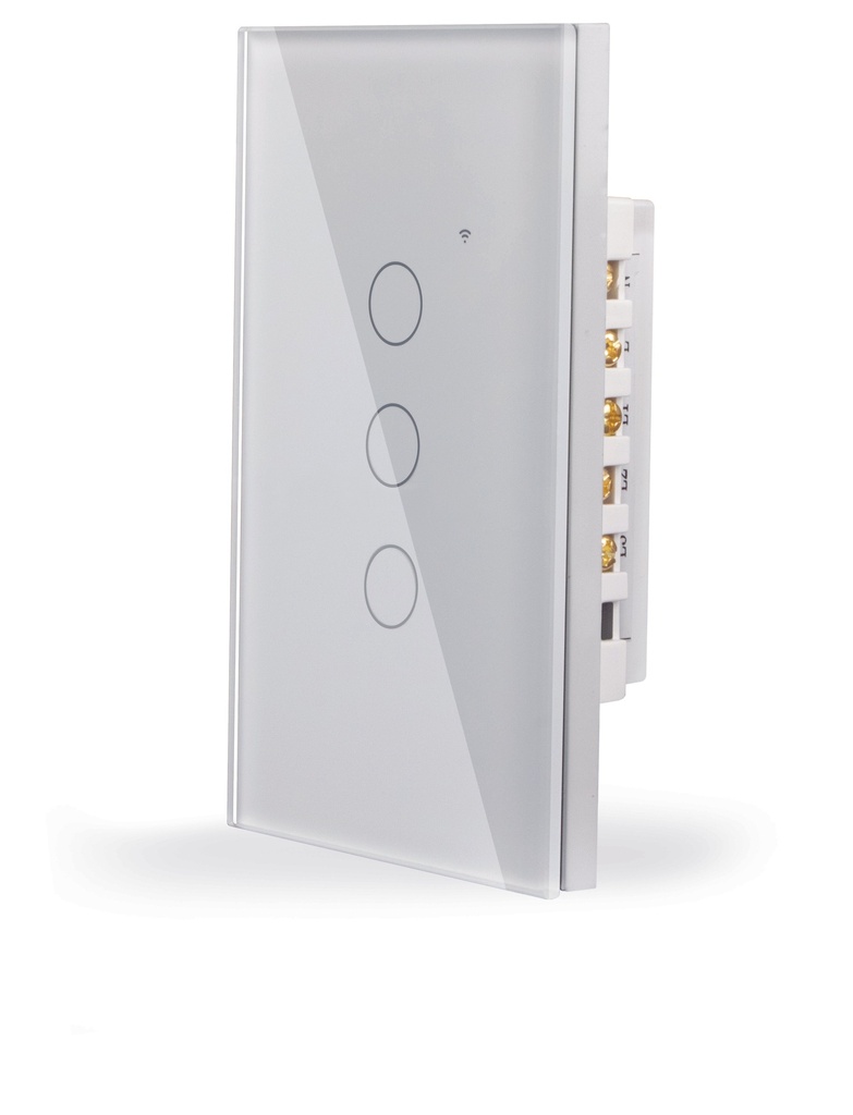 Interruptor apagador inteligente Wifi, 3 apagadores