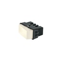 Interruptor de 3 vías, marfil, línea Volteck Basic