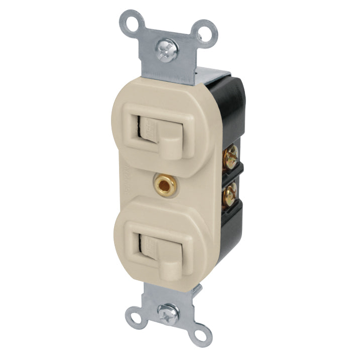 [A116823] Interruptor de palanca doble horizontal