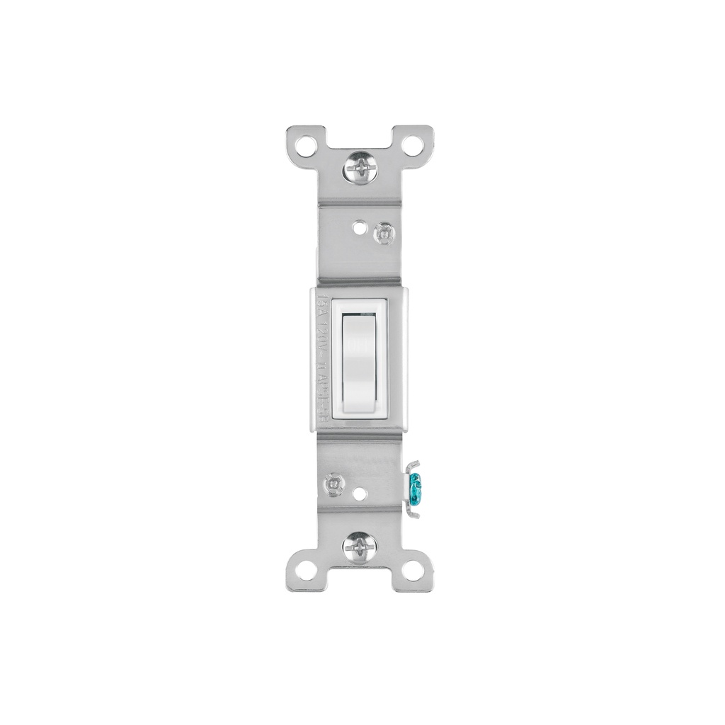 Interruptor vertical de palanca, Standard, blanco, Volteck - Pag 405