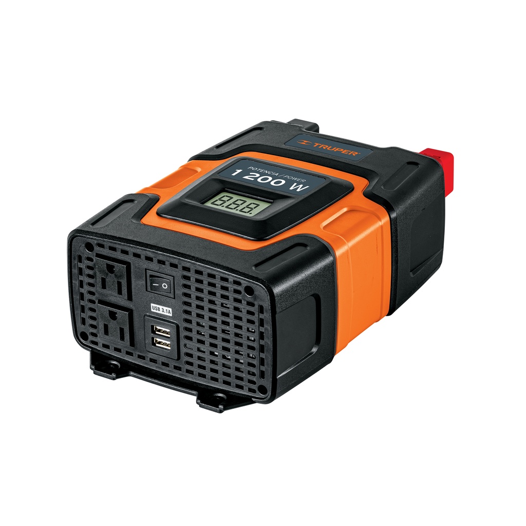 Inversor de corriente de 1200 W, Truper