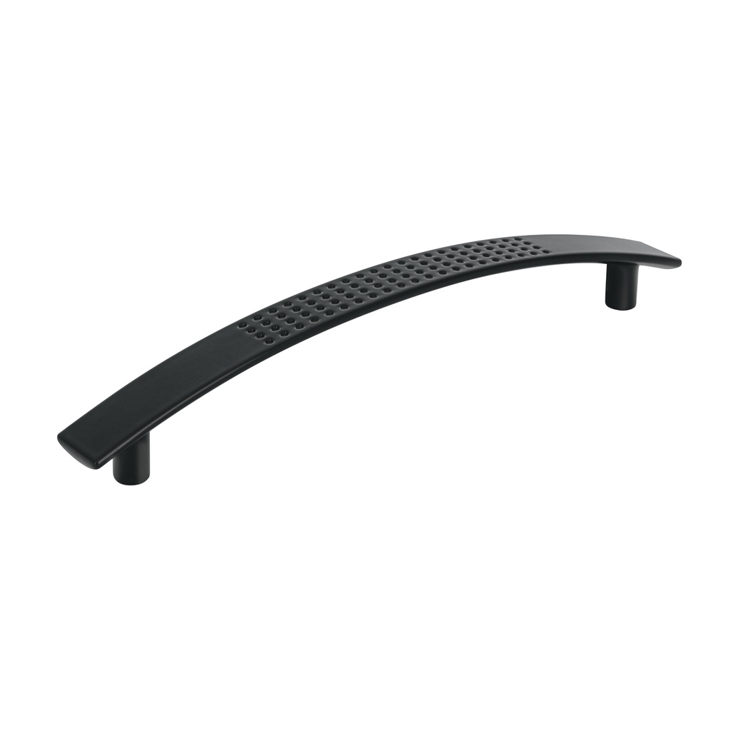 Jaladera de 128mm estilo 'Contempo' acabado negro, Hermex - Pag 598
