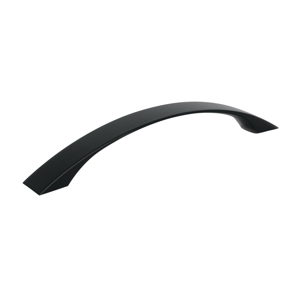Jaladera de 128mm estilo 'Moderno' acabado negro, Hermex