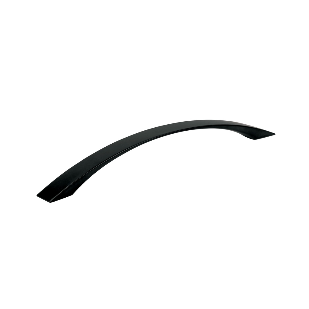Jaladera de 160mm estilo 'Moderno' acabado negro, Hermex