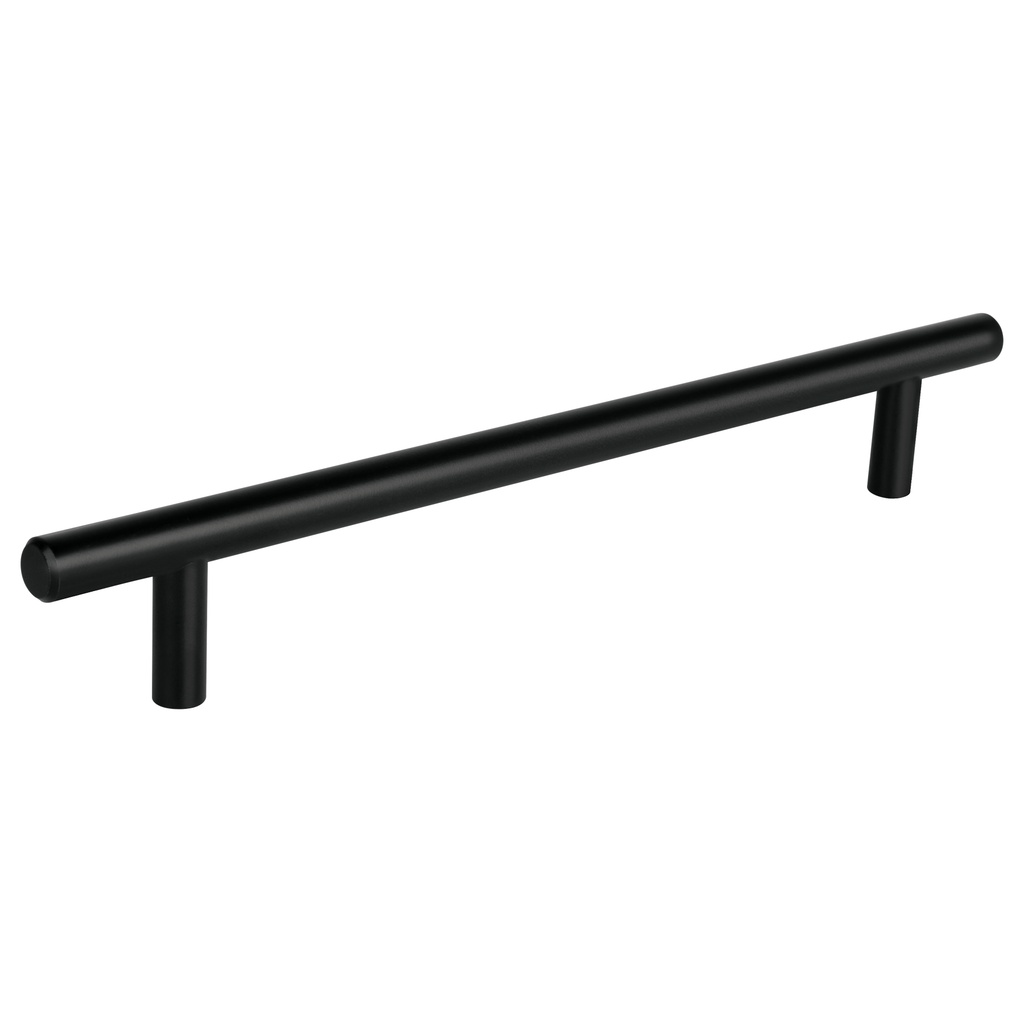 Jaladera de 192mm estilo 'Cilindro' acabado negro, Hermex - Pag 598