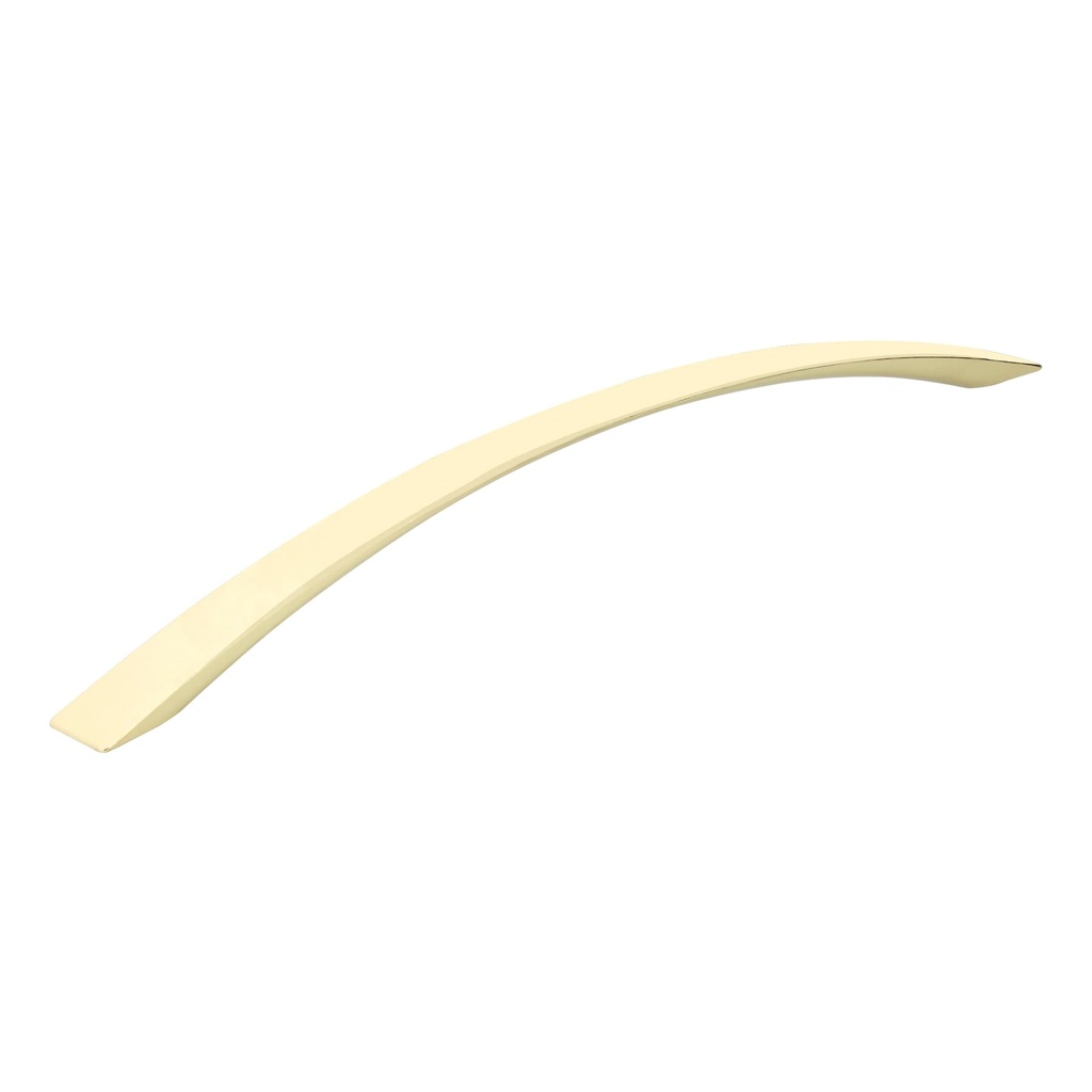 Jaladera de 224mm estilo 'Moderno' acabado latón brillante - Pag 599