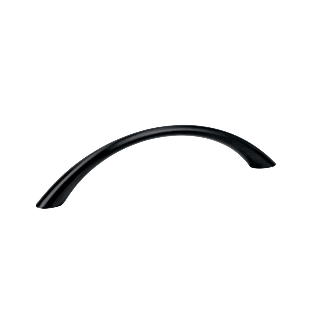Jaladera de 96mm estilo 'Arco' acabado negro, Hermex - Pag 598