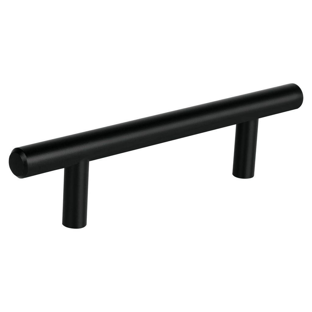 Jaladera de 96mm estilo 'Cilindro' acabado negro, Hermex - Pag 598