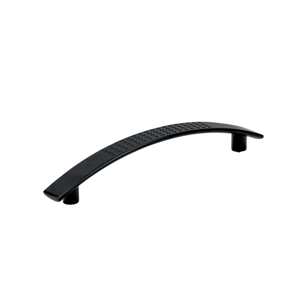 Jaladera de 96mm estilo 'Contempo' acabado negro, Hermex