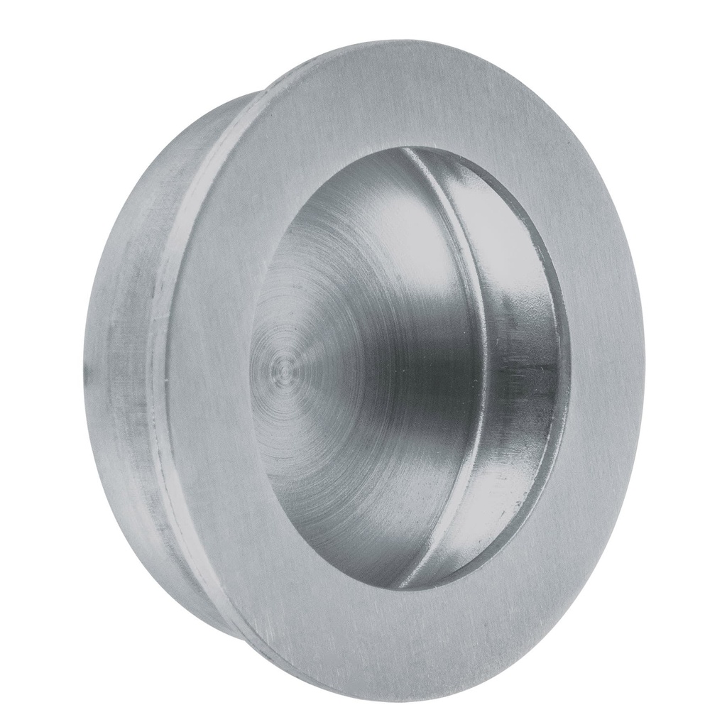 Jaladera de embutir circular No. 4 acabado cromo mate - Pag 597