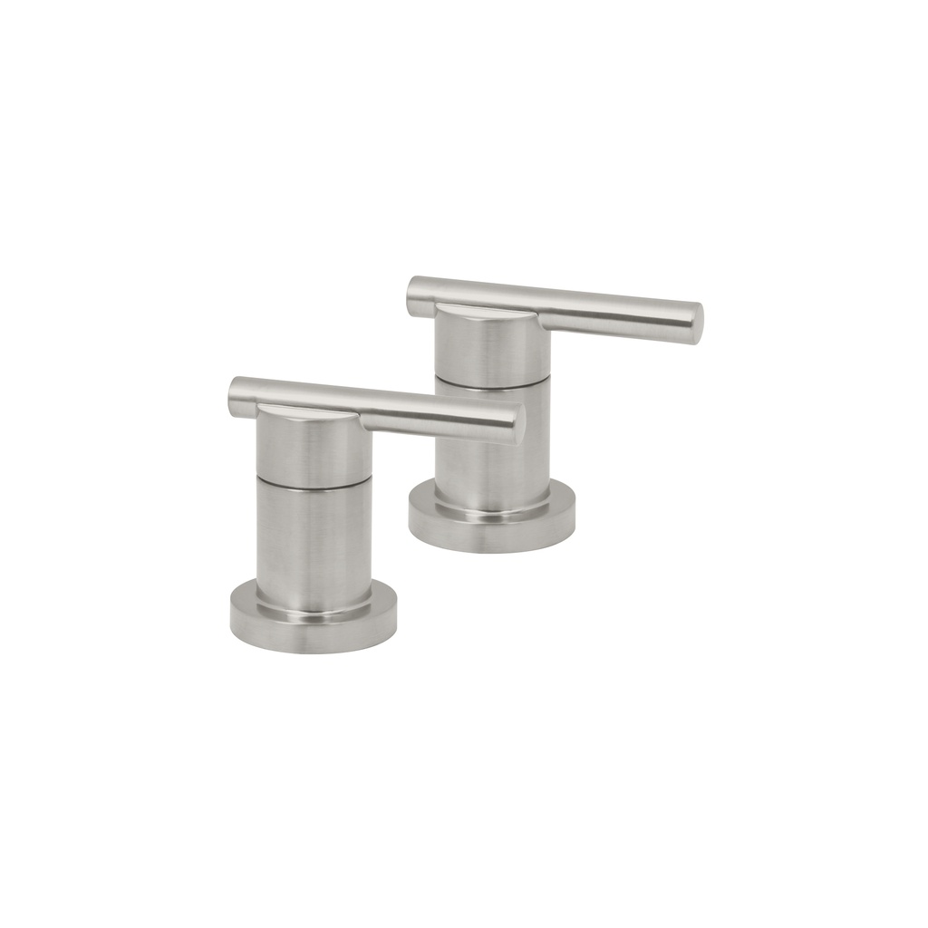 Jgo.2 manerales p/lavabo, taladros separados, satín, Element