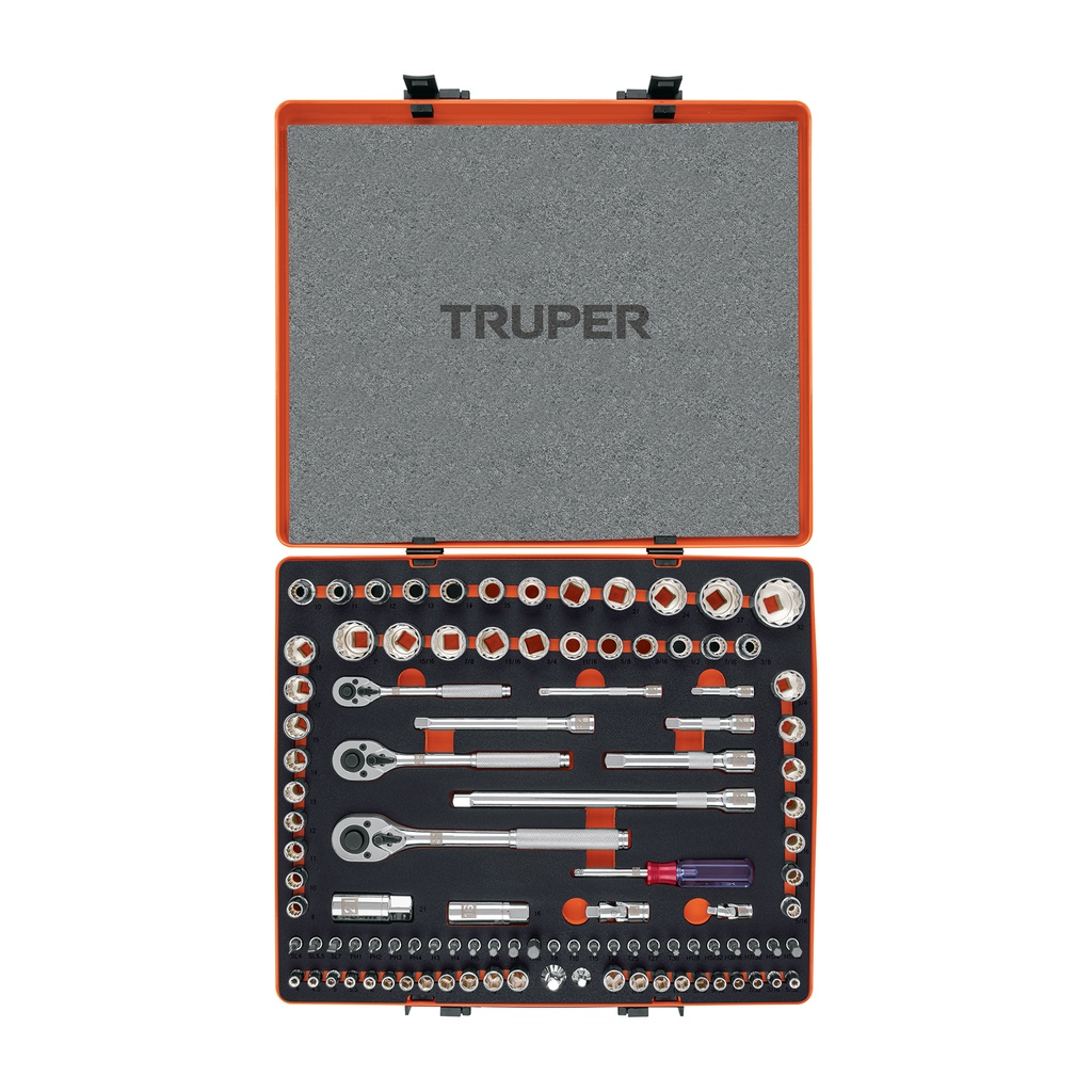 Juego 103 herramientas 1/4', 3/8' y 1/2' std y mm p/mecánico - Pag 189