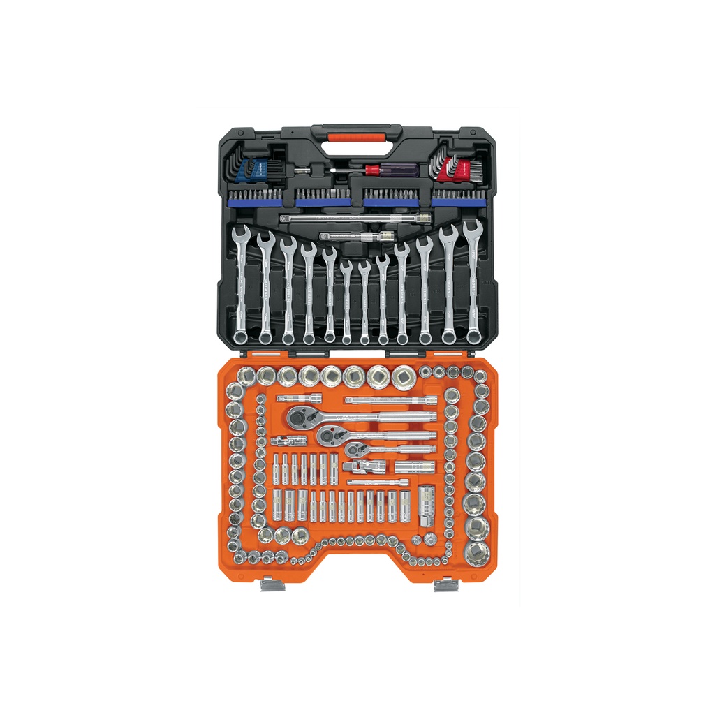 Juego 199 herramientas 1/4', 3/8' y 1/2' std y mm p/mecánico - Pag 187