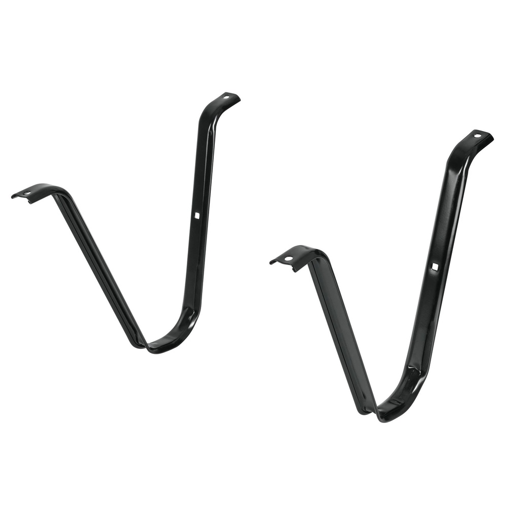 [T20632] Juego 2 soportes calibre 16 para carretillas grises Pretul