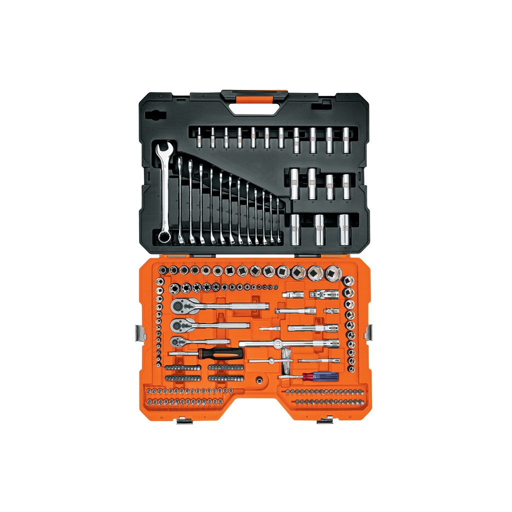 Juego 210 herramientas 1/4', 3/8' y 1/2' std y mm p/mecánico - Pag 187