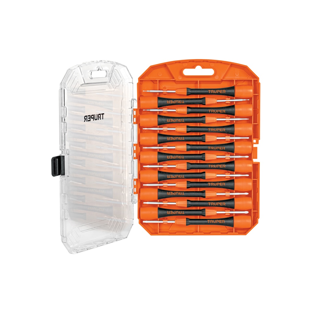 Juego con 15 desarmadores de precisión, Truper - Pag 133