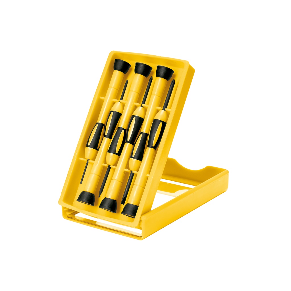 [T21381] Juego con 6 desarmadores de precisión, Pretul