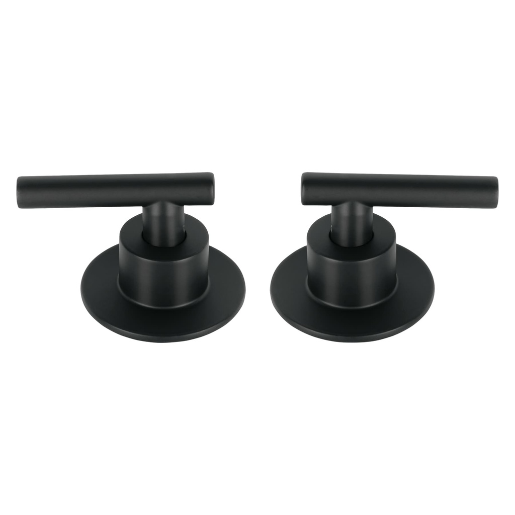 Juego de 2 manerales para regadera, palanca, negro, Tubig - Pag 482