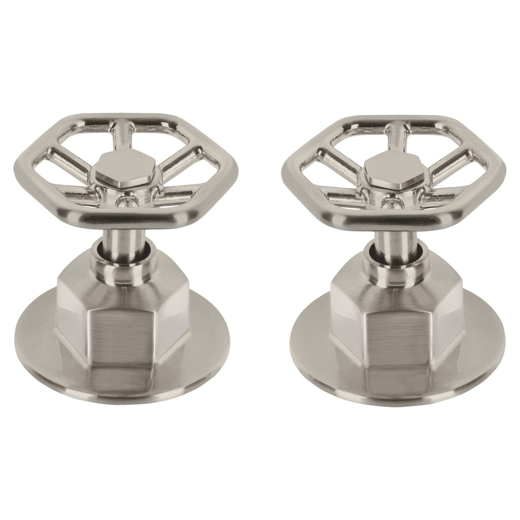 Juego de 2 manerales para regadera, volante, satín, Tubig - Pag 482