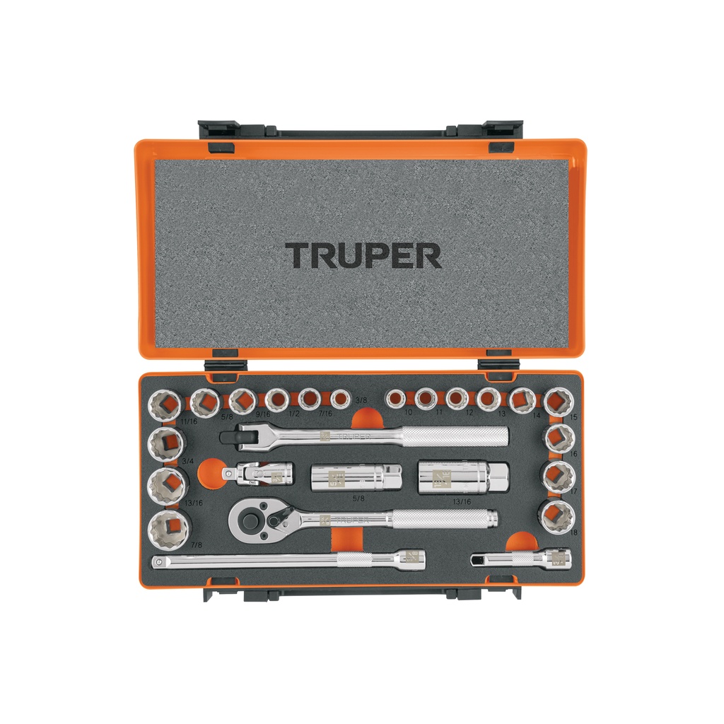Juego de 25 herramientas cuadro 3/8' std y mm para mecánico - Pag 190