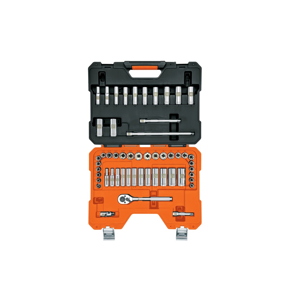 Juego de 53 herramientas cuadro 3/8' mm para mecánico