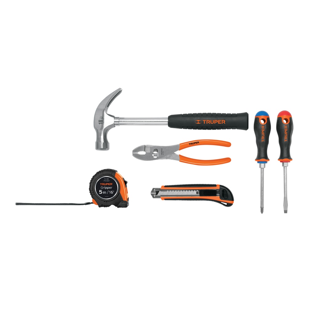 Juego de 6 herramientas caseras, Truper - Pag 194