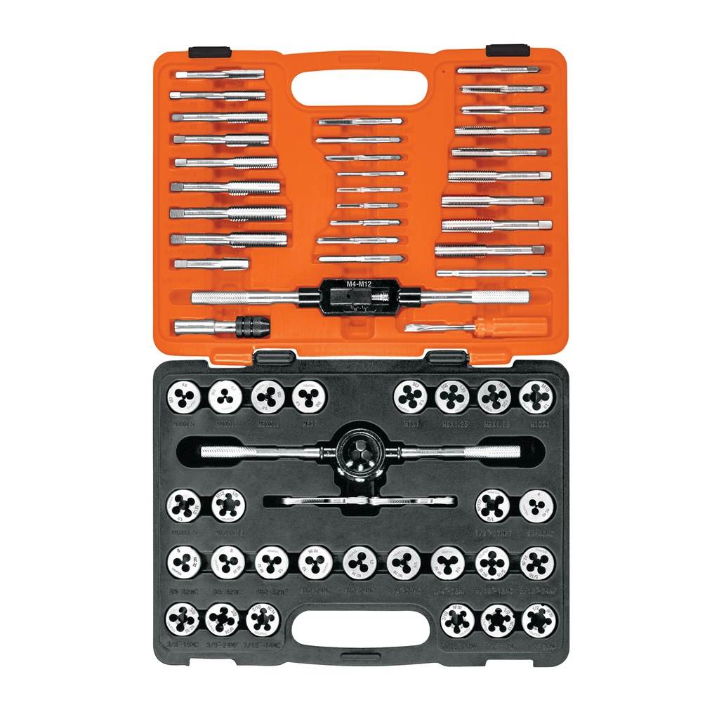 Juego de 60 piezas de machuelos y tarrajas, Truper - Pag 223