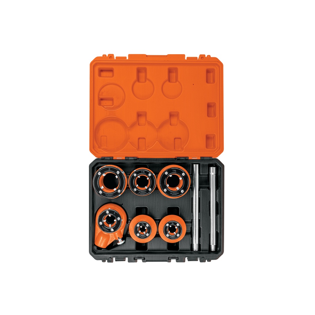 Juego de 7 tarrajas para tubo, Truper Expert