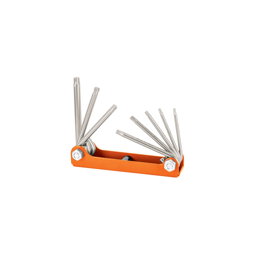 Juego de 8 llaves torx tipo navaja, cuerpo de lámina, Truper - Pag 219