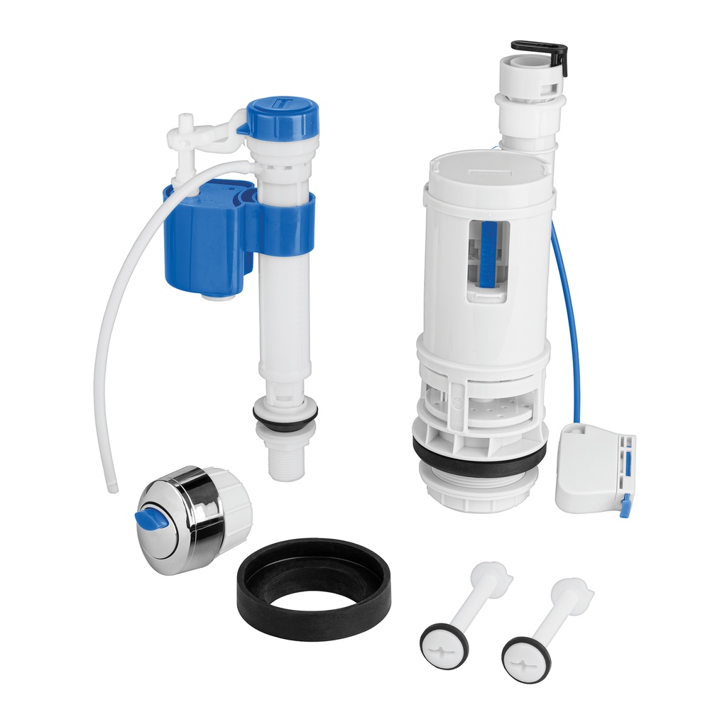 Juego de accesorios para WC, con sistema dual, Foset