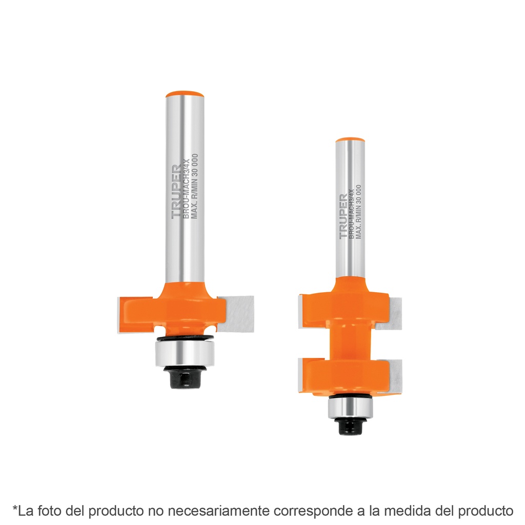 Juego de machimbrador, 5/8', con balero - Pag 66